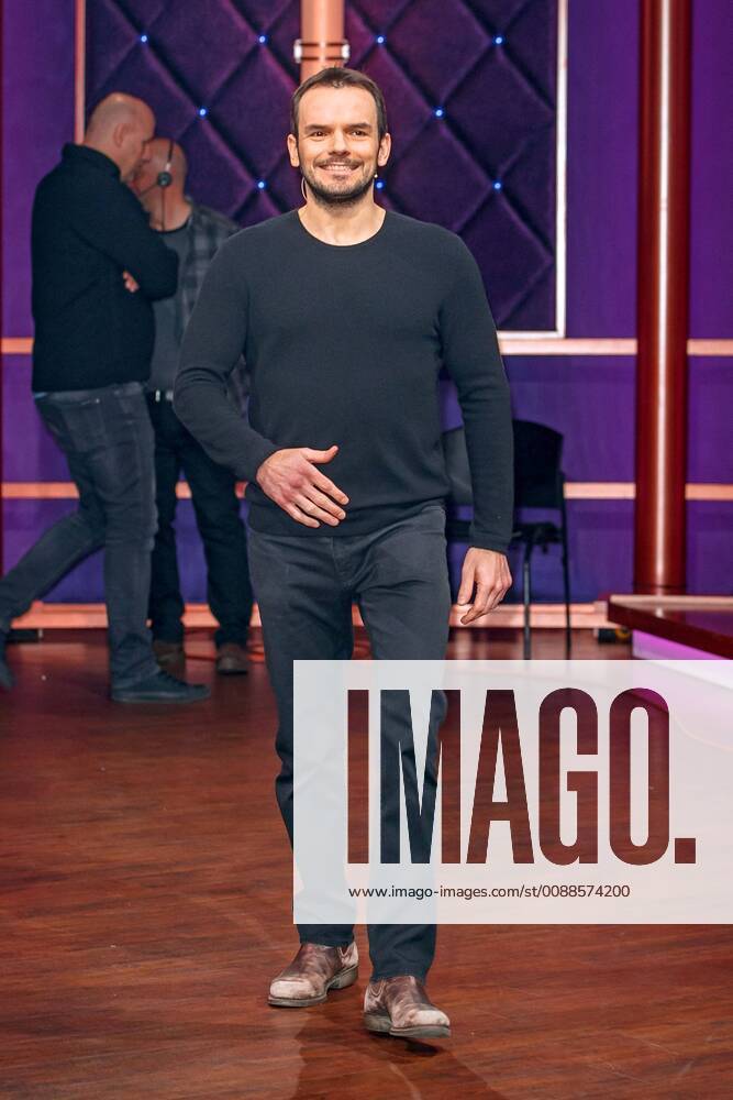 MDR Riverboat TV Chef Steffen Henssler on the occasion of the recording of the MDR talk show Riverboat on 18 01 2019 in Studio 3 of Mediacity Leipzig 20190118SFL0011