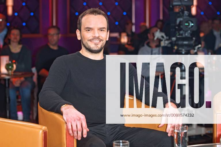 MDR Riverboat TV Chef Steffen Henssler on the occasion of the recording of the MDR talk show Riverboat on 18 01 2019 in Studio 3 of Mediacity Leipzig 20190118SFL0041
