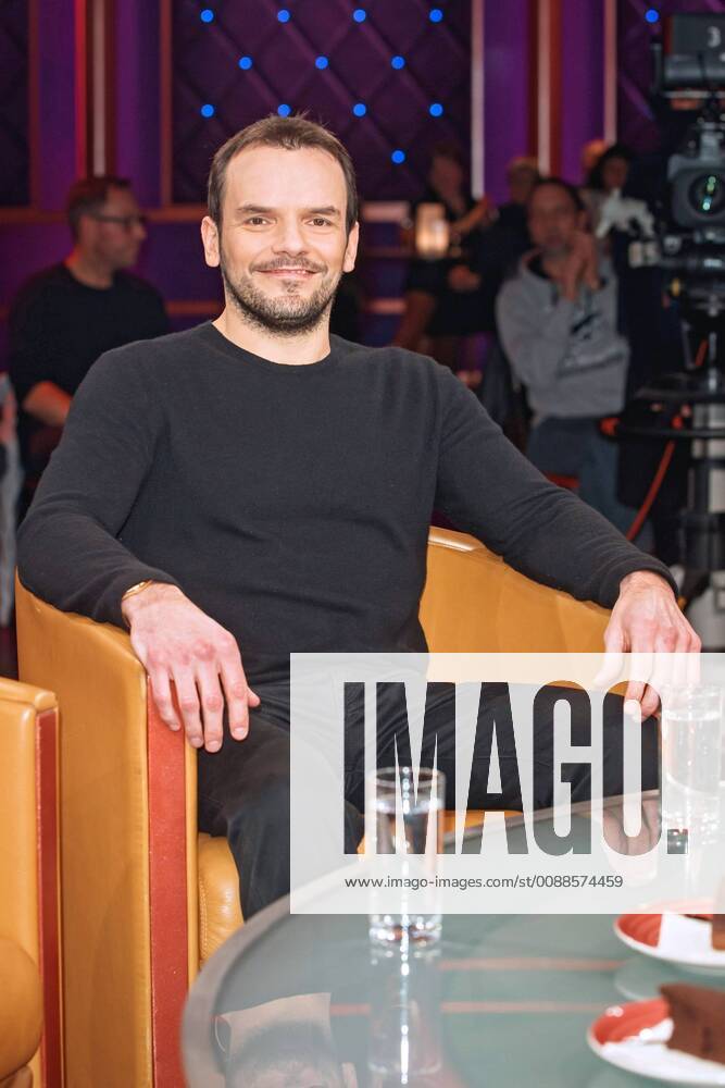 MDR Riverboat TV Chef Steffen Henssler on the occasion of the recording of the MDR talk show Riverboat on 18 01 2019 in Studio 3 of Mediacity Leipzig 20190118SFL0038