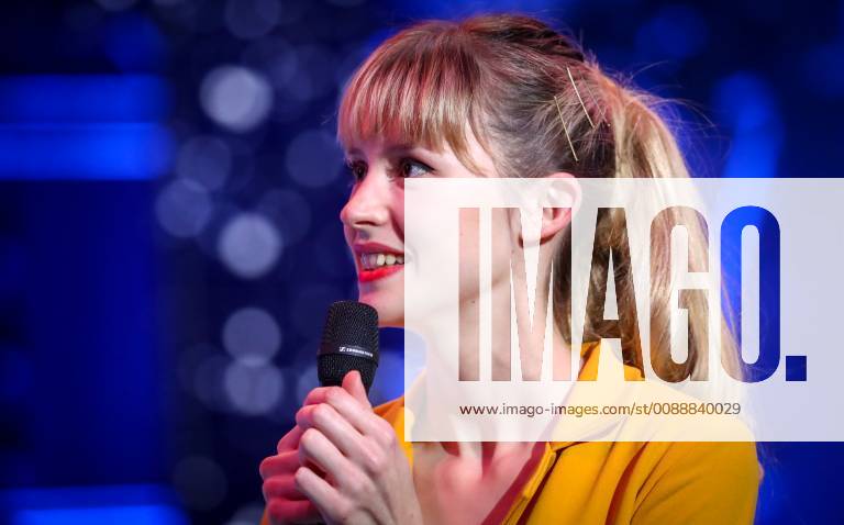 Belgian singer Angele pictured during the fourth edition of the D6bels Music Awards for artists of Federation Wallonie-Bruxelles, Friday 25 January 2019. VIRGINIExLEFOUR 05516887