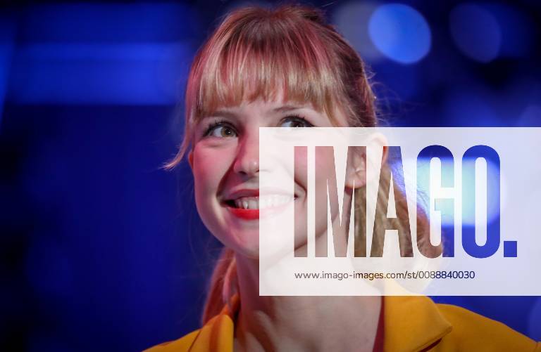 Belgian singer Angele pictured during the fourth edition of the D6bels Music Awards for artists of Federation Wallonie-Bruxelles, Friday 25 January 2019. VIRGINIExLEFOUR 05516888