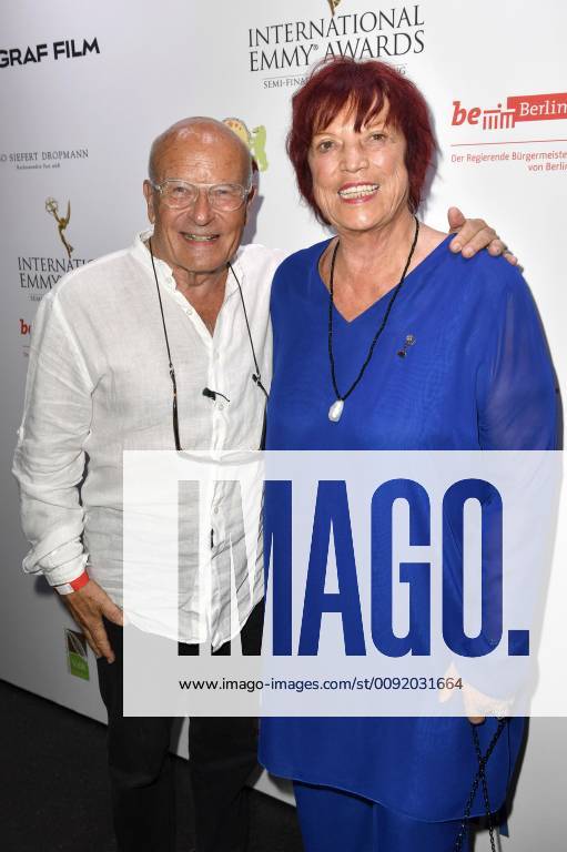 Volker Schlöndorff and Regina Ziegler at the reception for the Semi Final Round of Judging of the International Emmy Awards 2019 at the China Club Berlin, 26 06 2019 Foto:xF.xFuturexImage