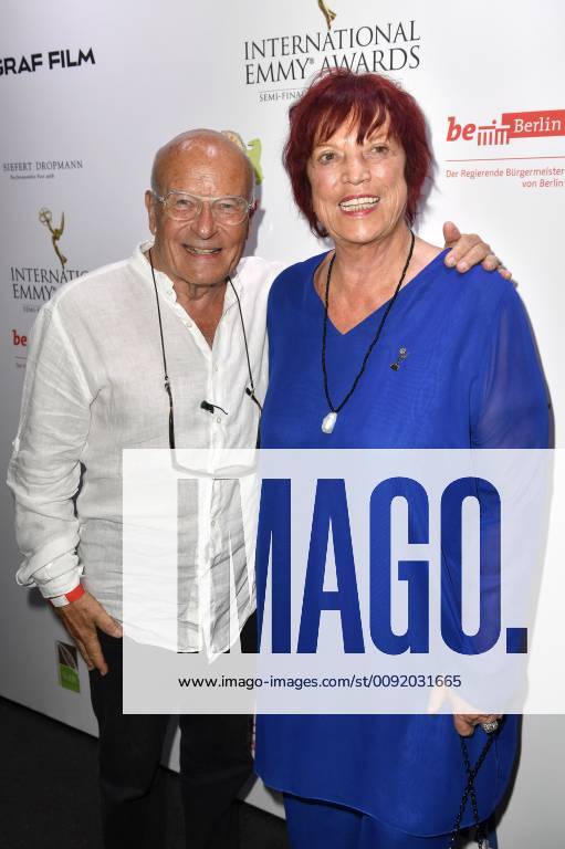 Volker Schlöndorff and Regina Ziegler at the reception for the Semi Final Round of Judging of the International Emmy Awards 2019 at the China Club Berlin, 26 06 2019 Foto:xF.xFuturexImage