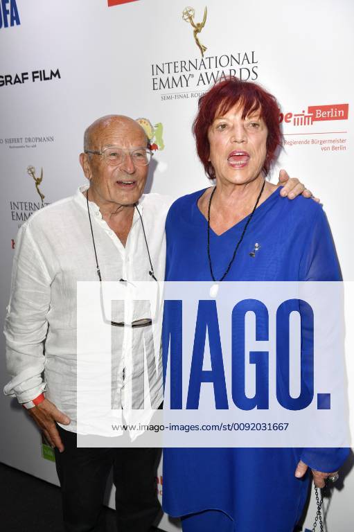 Volker Schlöndorff and Regina Ziegler at the reception for the Semi Final Round of Judging of the International Emmy Awards 2019 at the China Club Berlin, 26 06 2019 Foto:xF.xFuturexImage