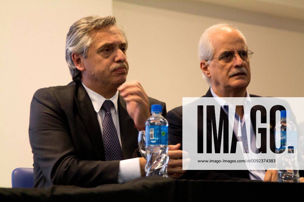 Buenos Aires, Buenos Aires, Argentina - Alberto Fernandez pre-candidate for president of Argentina with Jorge Taiana in the tribute for the death of Nestor Kirchner on October 27, 2016. Buenos Aires Argentina - ZUMAn230 20161027_zaa_n230_301