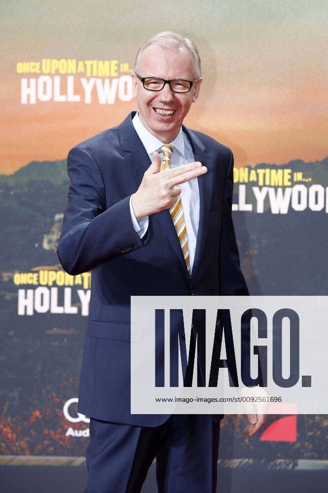 Ludger Pistor at the premiere of the movie Once Upon a Time in Hollywood at the CineStar Sony Center am Potsdamer Platz Berlin, 01 08 2019 Foto:xS.xGabschx xFuturexImage
