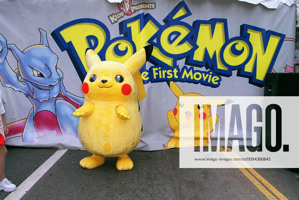 Pikachu, Pokemon Pokemon The First Movie Pikachu, Pokemon Los Angeles, USA 15 November 1999 Pikachu, Pokemon Pokemon The First Movie Pikachu, Pokemon Los Angeles, USA 15 November 1999