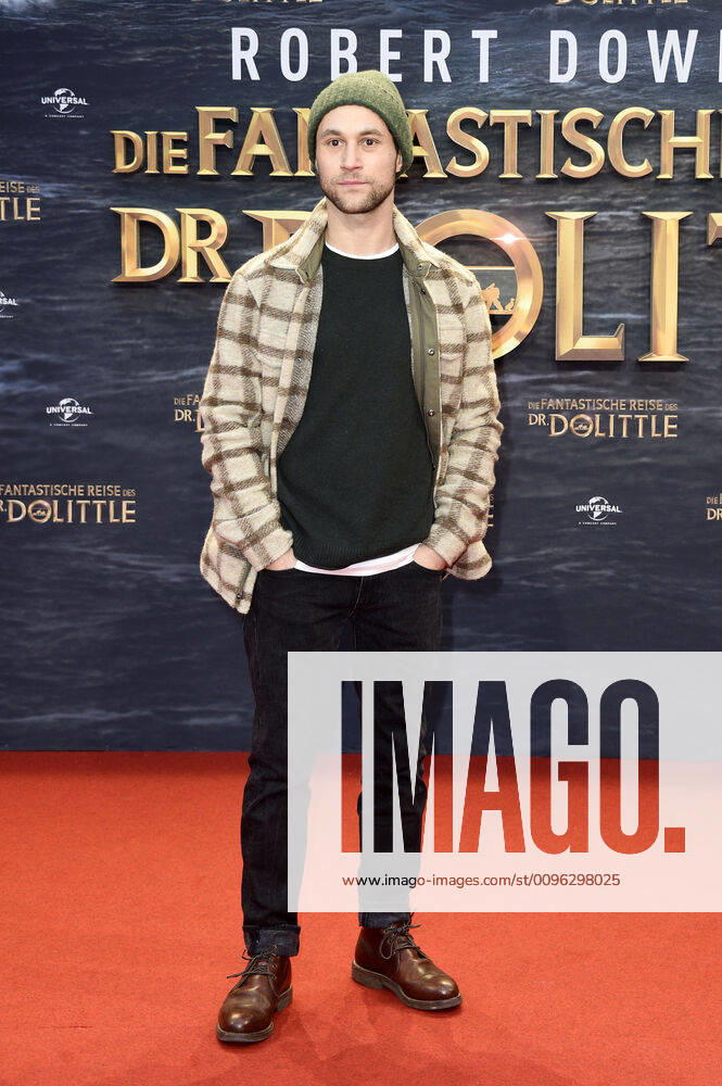 Ludwig Trepte at the premiere of the movie Die fantastische Reise des Dr Dolittle at Zoo Palast Berlin, 19 01 2020 Foto:xN.xKubelkax xFuturexImage