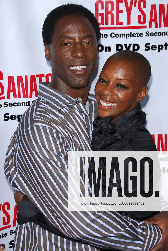 Isaiah Washington and Wife Jenisa Marie at the Grey s Anatomy The Complete 2nd Season - Uncut DVD Launch Event held at Social Hollywood in Los Angeles, CA. The event took place on Tuesday, September 5, 2006. Photo by: SBM PictureLux CA United States Of America