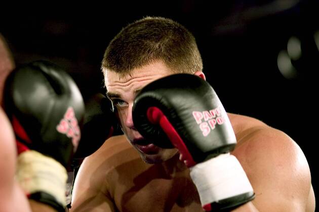 Denis Boytsov (Rußland) Boxen Herren Boxnacht 2004, Boxsport, Profiboxen, Schwergewicht, Vdig Einzelbild Hamburg