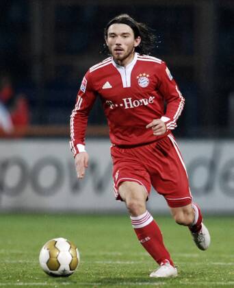 Fußball Bundesliga, 16. Spieltag, 12.12.2009, VfL Bochum - FC Bayern München 1:5; Danijel PRANJIC ( Bayern München)