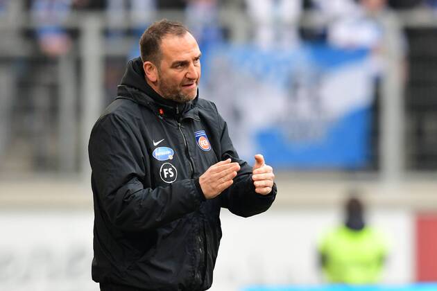 Coach Frank Schmidt 1 FC Heidenheim gestures 27 01 2018 Football 2 Bundesliga MSV Duisburg vs 1 FC Heidenheim Duisburg Schauinsland Reisen are Copyright: xThomasxThienelx Eibner-Pressefotox EP_ttl