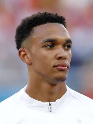 Trent Alexander-Arnold of England during the 2018 FIFA World Cup WM Weltmeisterschaft Fussball Russia group G match between England and Belgium at the Kalingrad stadium on June 28, 2018 in Kaliningrad, Russia FIFA World Cup 2018 Russia 2017 2018 xVIxVIxImagesx xMauricexvanxSteenxWKxIVx 11336160