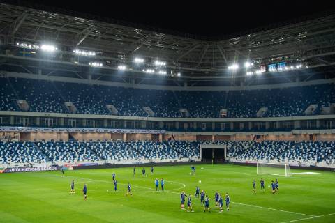 181010 Players of Sweden during a training session on October 10, 2018 in Kaliningrad Photo Petter Arvidson BILDBYR N Code PA 92126  Copyright: PETTERxARVIDSON BB181010PA070
