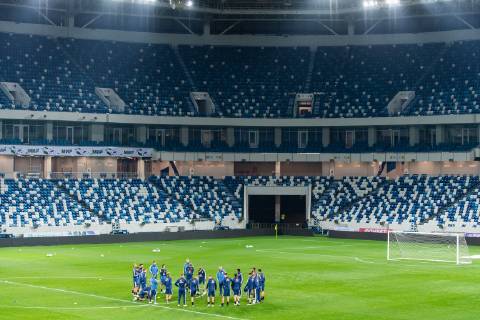 181010 Players of Sweden during a training session on October 10, 2018 in Kaliningrad Photo Petter Arvidson BILDBYR N Code PA 92126  Copyright: PETTERxARVIDSON BB181010PA082