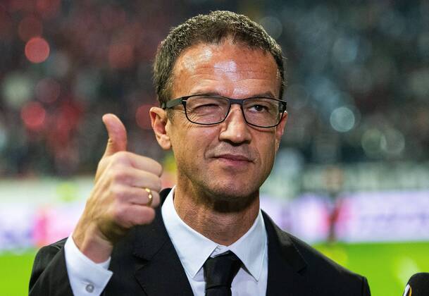 25 10 2018 xfux Football UEFA Europa League Eintracht Frankfurt Apollon Limassol FC emporer l l Sport Board Fredi Bobic Member of the Board Eintracht Frankfurt Soccer AG Frankfurt am Main