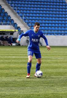 09 02 2019 xmgoodx Frankfurt am Main PSD Bank Arena Bornheimer Hang Regionalliga South Season 2018 2019 FSV Frankfurt vs. Viktoria Aschaffenburg Daniel Cherion Aschaffenburg Test match 2019