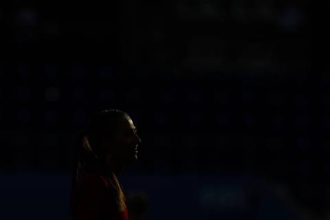 190617 Goalkeeper Cecilie Haustaker Fishermens Bay of Norway ahead of the FIFAs World Cup match between South Korea and Norway on June 17, 2019 in Reims Photo Fredrik Varfjell IMAGE code FV 150266 bbeng football football football women lady women norway norway South Korea Republic of Korea Sor Korea Republic of Korea South Korea France France World Cup 2019 World Championship FIFA Womens World Cup 2019,  Copyright: FREDRIKxVARFJELL BB190617FV129