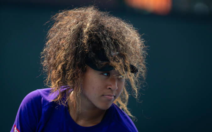 October 2, 2019, Beijing, CHINA: Naomi Osaka of Japan practices at the 2019 China Open Premier Mandatory tennis tournament 2019 China Open, Tennis, Beijing, China, Oct 2 - ZUMAa181 20191002_zaa_a181_006 Copyright: xAFP7x