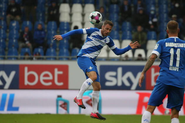 26 09 2020 xjjx Football 2 Bundesliga SV Darmstadt 98 SSV Jahn Regensburg emonline v l , Matthias Bader SV Darmstadt 98 DFL DFB REGULATIONS PROHIBIT ANY USE OF PHOTOGRAPHS as IMAGE SEQUENCES and or QUASI VIDEO Copyright: JoaquimxFerreira