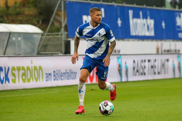 26 09 2020 xjjx Fussball 2 Bundesliga SV Darmstadt 98 SSV Jahn Regensburg emonline v l , Tobias Kempe SV Darmstadt 98 Freelance DFL DFB REGULATIONS PROHIBIT ANY USE OF PHOTOGRAPHS as IMAGE SEQUENCES and or QUASI VIDEO Copyright: JoaquimxFerreira