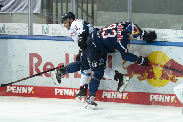 93MAXIMILIAN KASTNER, EHC Red Bull Munich vs Straubing Tigers, Olympia Eisstadion, Munich 18 01 2021 Â