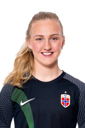 220407 Goalkeeper Sunniva Skoglund of the Norwegian womens national football team poses for a portrait on April 4, 2022 in Oslo Photo Vegard Grott BILDBYRAN kod VG VG0262 bbeng fotball fotboll football norge norway a kvinnor portrett porträtt portraits dam, Copyright: VEGARDxGRoTT BB220407VG189