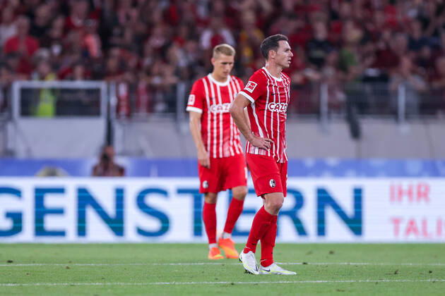 12 08 2022, Football, 2022 2023 season, 1 Bundesliga, SC Freiburg Borussia Dortmund, Nicolas Höfler SC Freiburg , Photo Dennis Ewert RHR PHOTO xRHR PHOTO DEx
