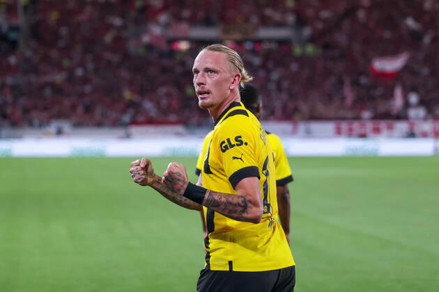 12 08 2022, Football, 2022 2023 season, 1 Bundesliga, SC Freiburg Borussia Dortmund, Marius Wolf Borussia Dortmund , Photo Dennis Ewert RHR PHOTO xRHR PHOTO DEx
