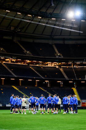220926 Players of Sweden during a training session with the Swedish national football team on September 26, 2022 in Stockholm Photo Jesper Zerman BILDBYRAN COP 234 JZ0242 fotbol football soccer fotball nations league training practice training sweden sweden sweden a bbeng,  Copyright: JESPERxZERMAN BB220926JZ025