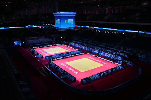 General view, OCTOBER 6, 2022 - Judo : World Judo Championships Tashkent 2022 at Humo Arena in Tashkent, Uzbekistan. Noxthirdxpartyxsales  (200499218)