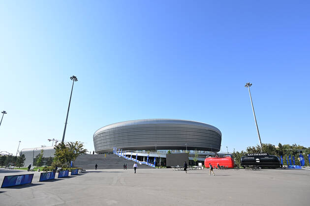 General view, OCTOBER 7, 2022 - Judo : World Judo Championships Tashkent 2022 at Humo Arena in Tashkent, Uzbekistan. Noxthirdxpartyxsales  (200585821)
