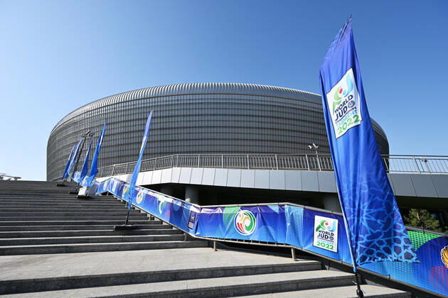 General view, OCTOBER 7, 2022 - Judo : World Judo Championships Tashkent 2022 at Humo Arena in Tashkent, Uzbekistan. Noxthirdxpartyxsales  (200585833)