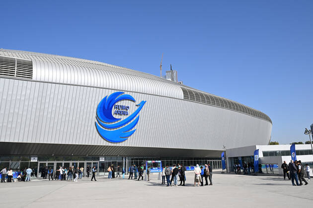 General view, OCTOBER 7, 2022 - Judo : World Judo Championships Tashkent 2022 at Humo Arena in Tashkent, Uzbekistan. Noxthirdxpartyxsales  (200585859)