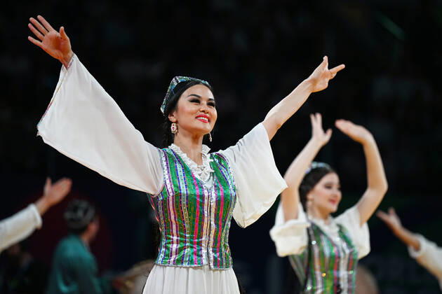 General view, OCTOBER 8, 2022 - Judo : World Judo Championships Tashkent 2022 opening ceremony at Humo Arena in Tashkent, Uzbekistan. Noxthirdxpartyxsales  (200798515)