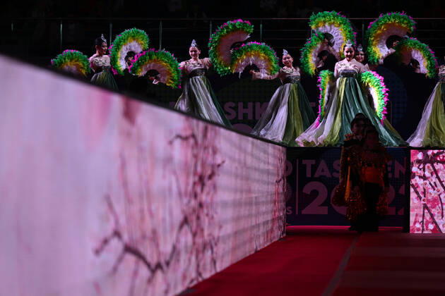 General view, OCTOBER 8, 2022 - Judo : World Judo Championships Tashkent 2022 opening ceremony at Humo Arena in Tashkent, Uzbekistan. Noxthirdxpartyxsales  (200798544)