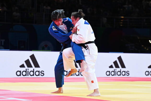 Shiho Tanaka (JPN), OCTOBER 10, 2022 - Judo : World Judo Championships Tashkent 2022 Women s -70kg 3rd round at Humo Arena in Tashkent, Uzbekistan. Noxthirdxpartyxsales (200860987)