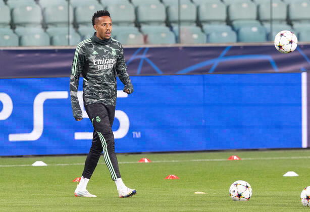 Real Madrid Training Session And press conference, PK, Pressekonferenz Eder Militao (Real) during the training session and press conference of Real Madrid in Warsaw, Poland, on October 10, 2022. Warsaw Poland Copyright: xFotoxOlimpikx originalFilename:jastrzebowski-realmadr221010_npoEr