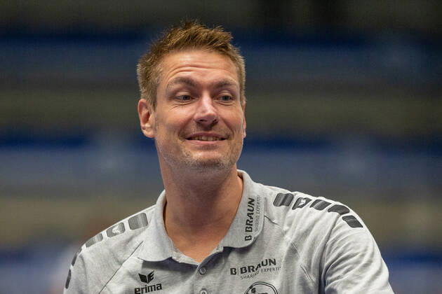 Carsten Lichtlein MT Melsungen, goalkeeper coach GER, ASV Hamm Westfalen vs MT Melsungen, handball, 1 Bundesliga, 9 Spieltag, Spielzeit 2022 2023, 27 10 2022 GER, ASV Hamm Westfalen vs MT Melsungen, handball, 1 Bundesliga, 9 Spieltag, Spielzeit 2022 2023, 27 10 2022 Hamm Copyright: xEibner-Pressefotox xJanxStrohdiex EP_JSK