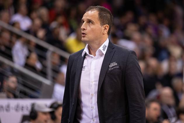 easyCredit Basketball Bundesliga, Telekom Baskets Bonn vs HAKRO Merlins Crailsheim, 02 03 2023 Nikola Markovic Headcoach Merlins Crailsheim Copyright: xBEAUTIFULxSPORTS Derixx