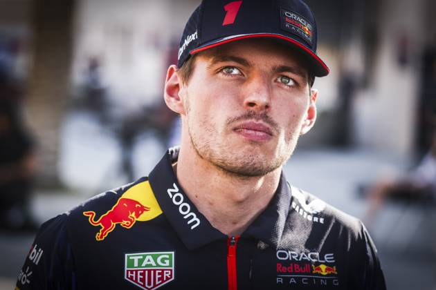 F1 Bahrain Grand Prix 2023 Max Verstappen of Red Bull Racing ahead F1 Bahrain Grand Prix of 2023 Formula One World Championship, WM, Weltmeisterschaft at Bahrain International Circuit on March 2, 2023 in Sakhir, Bahrain. Sakhir Bahrain Copyright: xBeataxZawrzelx originalFilename:zawrzel-f1bahrai230302_npjJx