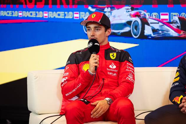 LECLERC Charles (mco), Scuderia Ferrari SF-23, portrait during the 2023 Formula 1 Rolex Grosser Preis von Osterreich, 2023 Austrian Grand Prix, 9th round of the 2023 Formula One World Championship, WM, Weltmeisterschaft from June 30 to July 2, 2023 on the Red Bull Ring, in Spielberg, Austria Copyright: xFlorentxGooden DPPI IPAxSportx x xIPAxSportx 0 IPA_IPA38978031