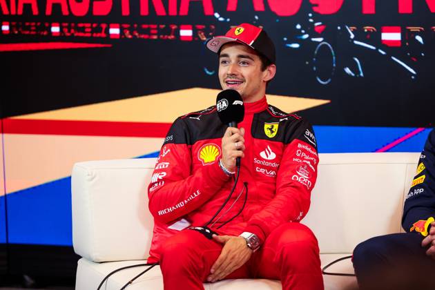 LECLERC Charles (mco), Scuderia Ferrari SF-23, portrait during the 2023 Formula 1 Rolex Grosser Preis von Osterreich, 2023 Austrian Grand Prix, 9th round of the 2023 Formula One World Championship, WM, Weltmeisterschaft from June 30 to July 2, 2023 on the Red Bull Ring, in Spielberg, Austria Copyright: xFlorentxGooden DPPI IPAxSportx x xIPAxSportx 0 IPA_IPA38978032