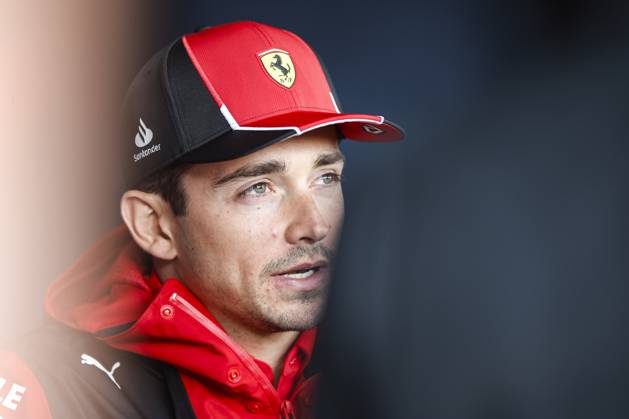 LECLERC Charles (mco), Scuderia Ferrari SF-23, portrait during the 2023 Formula 1 Aramco British Grand Prix, 10th round of the 2023 Formula One World Championship, WM, Weltmeisterschaft from July 7 to 9, 2023 on the Silverstone Circuit, in Silverstone, United Kingdom Copyright: xXavixBonilla DPPI IPAxSportx xipx xIPAxSportx 0 IPA_IPA39081685