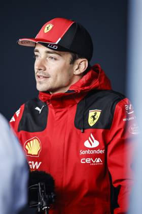 LECLERC Charles (mco), Scuderia Ferrari SF-23, portrait during the 2023 Formula 1 Aramco British Grand Prix, 10th round of the 2023 Formula One World Championship, WM, Weltmeisterschaft from July 7 to 9, 2023 on the Silverstone Circuit, in Silverstone, United Kingdom Copyright: xXavixBonilla DPPI IPAxSportx xipx xIPAxSportx 0 IPA_IPA39081690