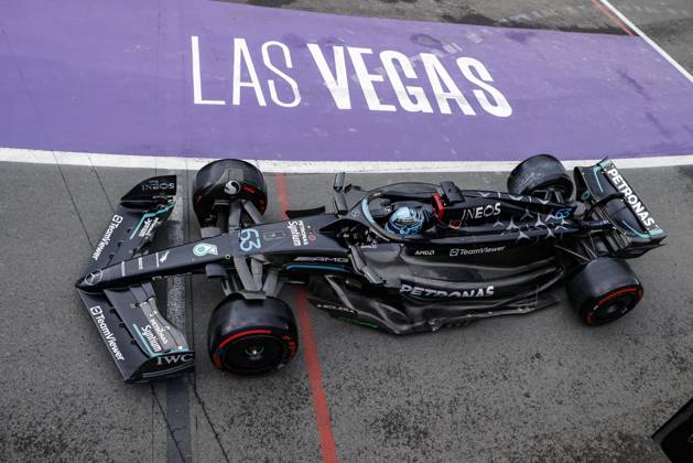 63 RUSSELL George (gbr), Mercedes AMG F1 Team W14, action during the 2023 Formula 1 Aramco British Grand Prix, 10th round of the 2023 Formula One World Championship, WM, Weltmeisterschaft from July 7 to 9, 2023 on the Silverstone Circuit, in Silverstone, United Kingdom Copyright: xXavixBonilla DPPI IPAxSportx xipx xIPAxSportx 0 IPA_IPA39122455