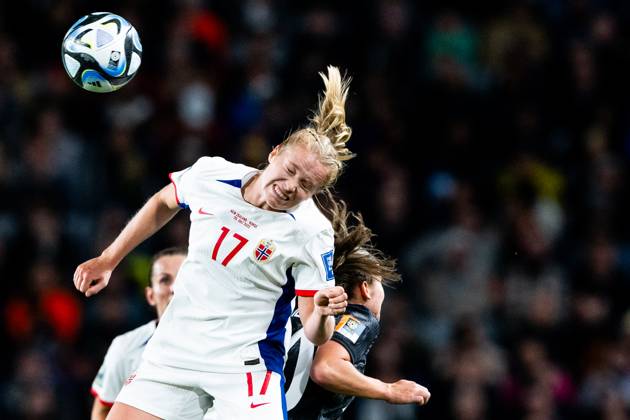 230720 Julie Blakstad of Norway during the FIFA Women s World Cup football match between New Zealand and Norway on July 20, 2023 in Auckland Photo Vegard Grott BILDBYRAN code VG VG0487 bbeng fotball fotboll fotboll norge norway a kvinnor dam fotbolls vm fotbolls vm kvinnor världsmästerskap verdensmesterskap vm fifa womens world cup day 1 nya zeeland new zealand  Copyright: VEGARDxGRoTT BB230720VG045