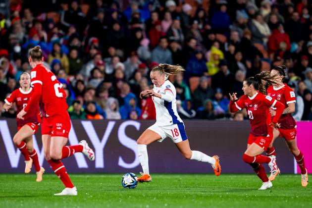 230725 Frida Maanum of Norway during the FIFA Women s World Cup football match between Switzerland and Norway on July 25, 2023 in Hamilton Photo Vegard Grott BILDBYRAN code VG VG0497 bbeng fotball fotboll fotboll a kvinner dam fotbolls vm fotboll vm kvinnor världsmästerskap verdensmesterskap vm fifa womens world cup day 6 switzerland schweiz sveits norge norway  Copyright: VEGARDxGRoTT BB230725VG206