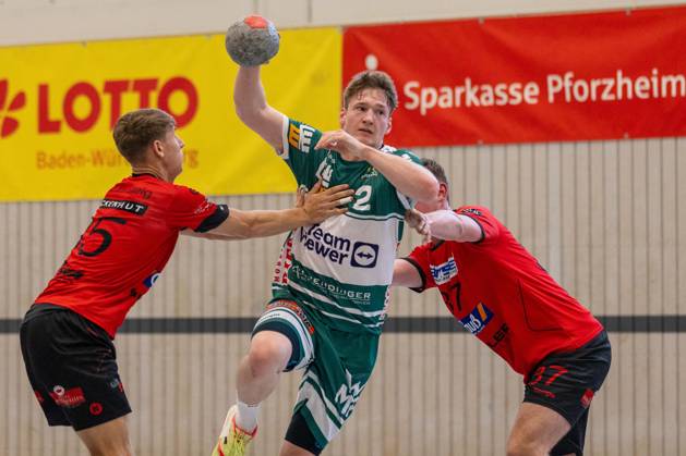 Oskar Neudeck FRISCH AUF Goeppingen, 02 scores a goal Frisch Auf Goeppingen vs TSV Altensteig, S CUP Altensteig, Handball, 28 07 2023 Frisch Auf Goeppingen vs TSV Altensteig, S CUP Altensteig, Handball, 28 07 2023 Altensteig Copyright: xEibner-Pressefoto OliverxSchmidtx EP_OST
