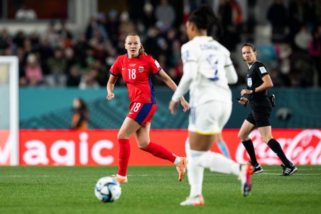 230730 Frida Maanum of Norway during the FIFA Women s World Cup football match between Norway and Philippines on July 30, 2023 in Auckland Photo Vegard Grott BILDBYRAN code VG VG0505 bbeng fotball fotboll fotboll a kvinner dam fotbolls vm fotboll vm kvinnor världsmästerskap verdensmesterskap vm fifa womens world cup day 11 norge norway philippines filippinene filippinerna  Copyright: VEGARDxGRoTT BB230730VG024
